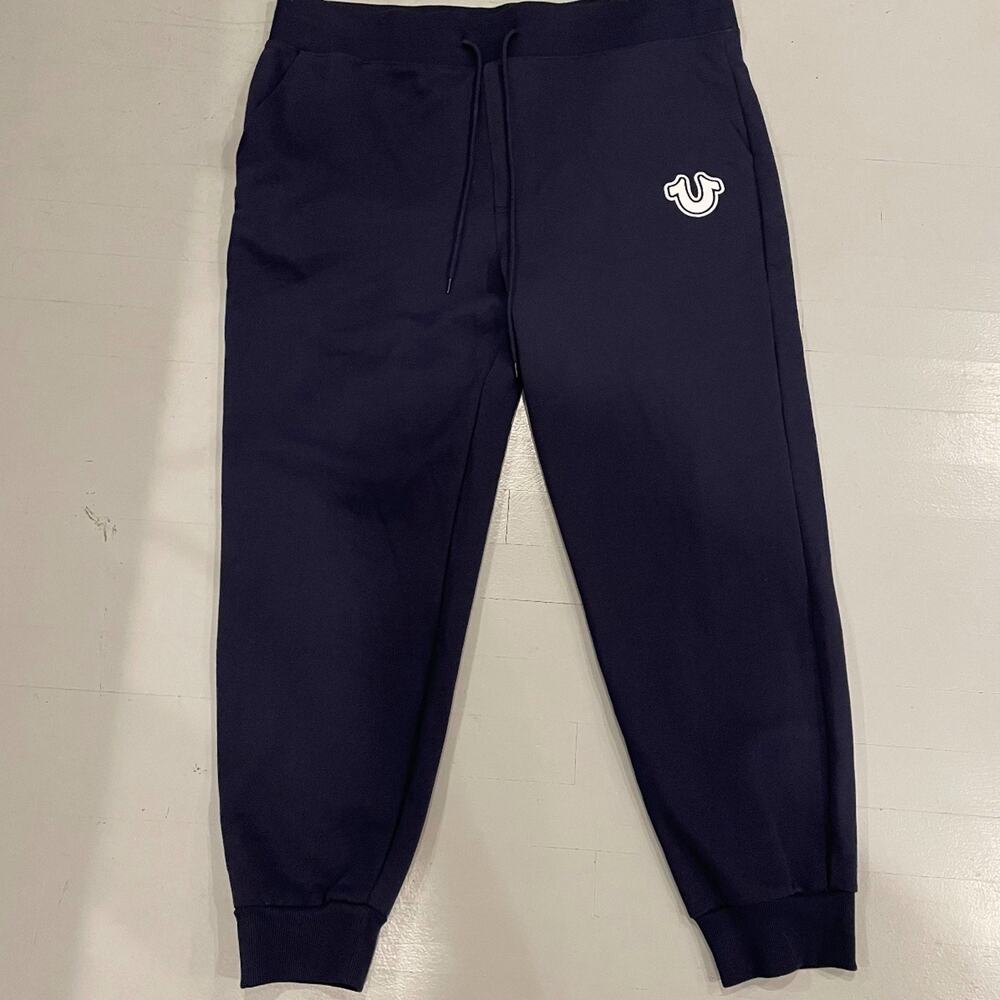 NEW TRUE RELIGION HORSESHOE LOGO SWEATPANTS SZ XXL MENS! - 0298